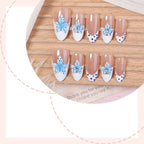 Press-On Nails 3D Floral Reusable & Long-Lasting