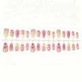 Press-On Nails 3D Floral Strong Hold