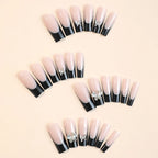 Press-On Nails Acrylic Butterfly Accent & Adhesive