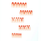 Press-On Nails Acrylic Floral Design Flexible Fit