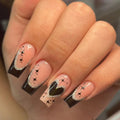 Press-On Nails Acrylic Glitter Easy Application