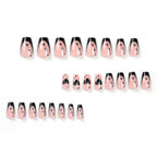 Press-On Nails Acrylic Glitter Easy Application