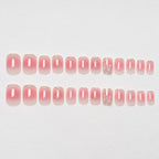 Press-On Nails Acrylic Hearts & Butterfly Glue-On