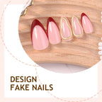 Press-On Nails Acrylic Self-Adhesive Multiple Sizes