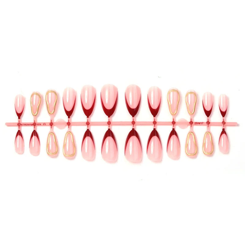 Press-On Nails Acrylic Self-Adhesive Multiple Sizes