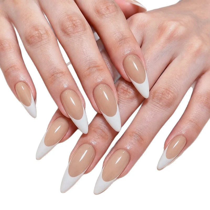 Press-On Nails Almond Shape Easy Application 24 Piece