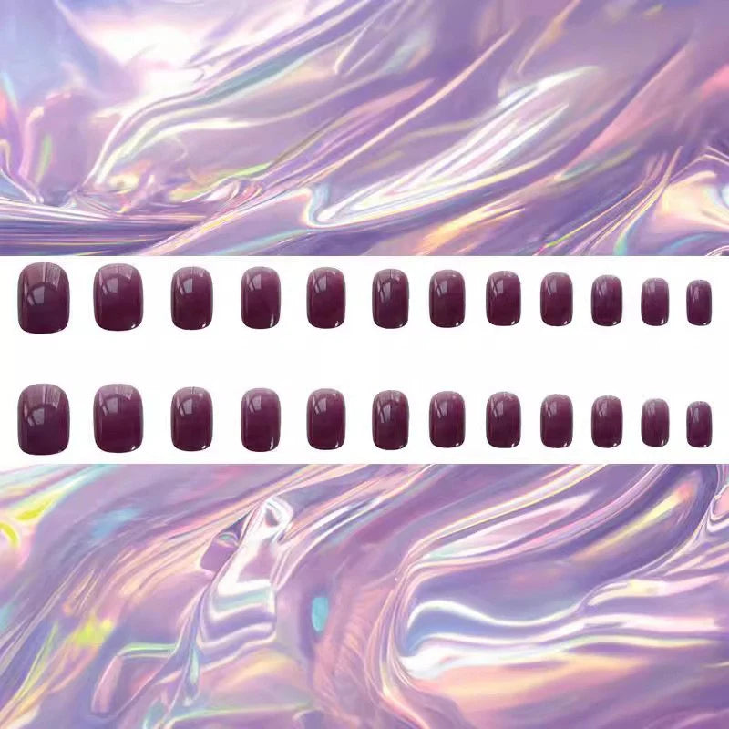 Press-On Nails Almond Shape Glossy & Durable Multiple Sizes