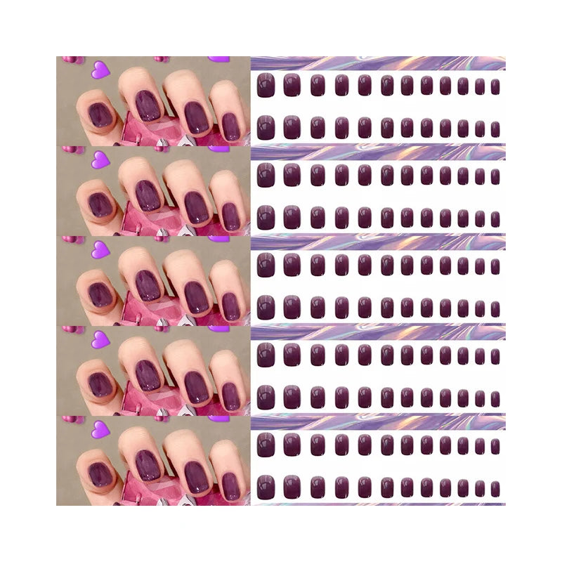 Press-On Nails Almond Shape Glossy & Durable Multiple Sizes