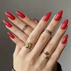 Press-On Nails Almond Shape Includes Application Kit