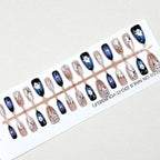 Press-On Nails Artful Patterned Peel-And-Stick Kit