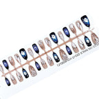 Press-On Nails Artful Patterned Peel-And-Stick Kit