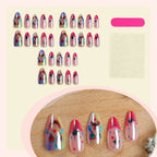 Press-On Nails Artistic Designs Reusable & Lightweight