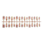 Press-On Nails Artistic Floral Peel-And-Press & Reusable