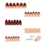 Press-On Nails Artistic French Tip Salon-Quality & Multiple Sizes