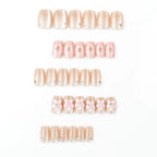 Press-On Nails Artistic & Gem-Embellished No-Glue