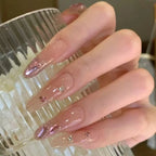 Press-On Nails Artistic Glitter Accents