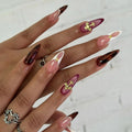 Press-On Nails Artistic Multi-Design Reusable & Easy Application