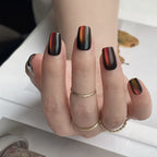 Press-On Nails Artistic Ombre Glue-Free Reusable
