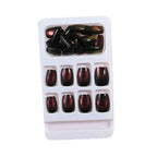 Press-On Nails Artistic Ombre Glue-Free Reusable