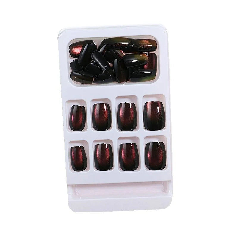 Press-On Nails Artistic Ombre Glue-Free Reusable