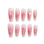 Press-On Nails Blush Candy Reusable & Long-Lasting