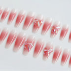 Press-On Nails Blush Ombre Glue-On Comfort Fit