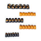 Press-On Nails Butterfly Design Easy Application & Multiple Sizes