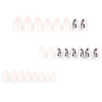 Press-On Nails Butterfly Design Easy Apply