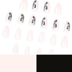 Press-On Nails Butterfly Design Easy Apply