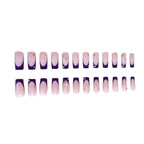 Press-On Nails Butterfly Design Peel-And-Stick