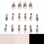Press-On Nails Butterfly Design Reusable Long-Lasting
