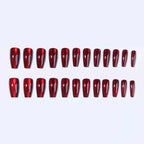 Press-On Nails Cat Eye Set of 30 Easy Application