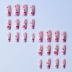 Press-On Nails Cherry Blossom Easy Application