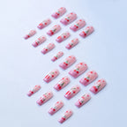 Press-On Nails Cherry Blossom Easy Application