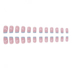Press-On Nails Classic French Easy Application & Long-Lasting