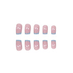 Press-On Nails Classic French Easy Application & Long-Lasting