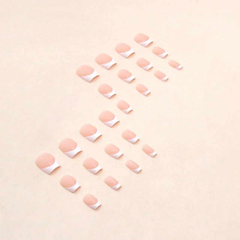 Press-On Nails Classic French Tip Easy Application