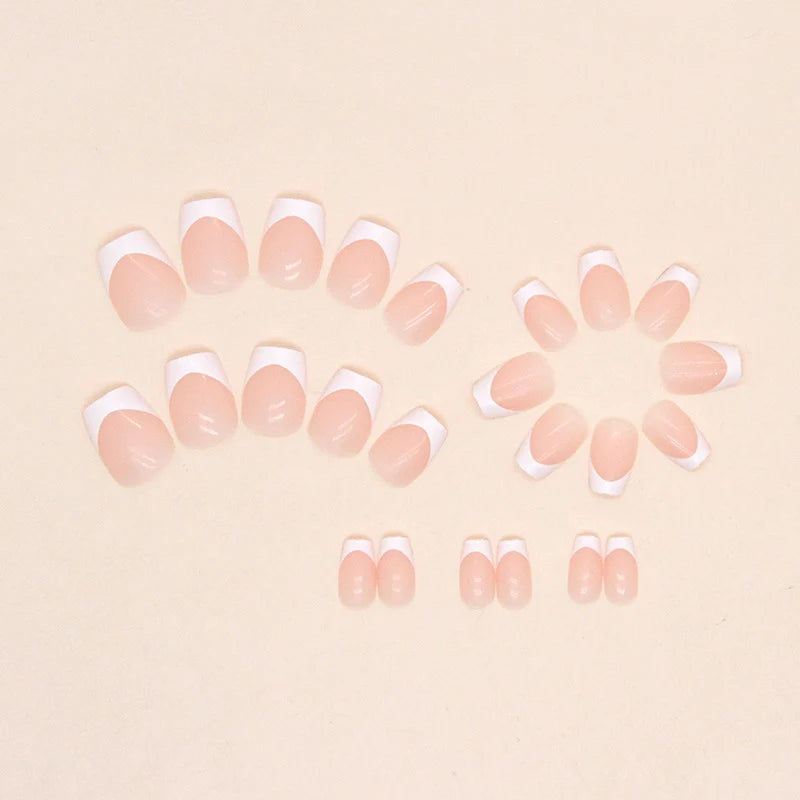 Press-On Nails Classic French Tip Easy Application