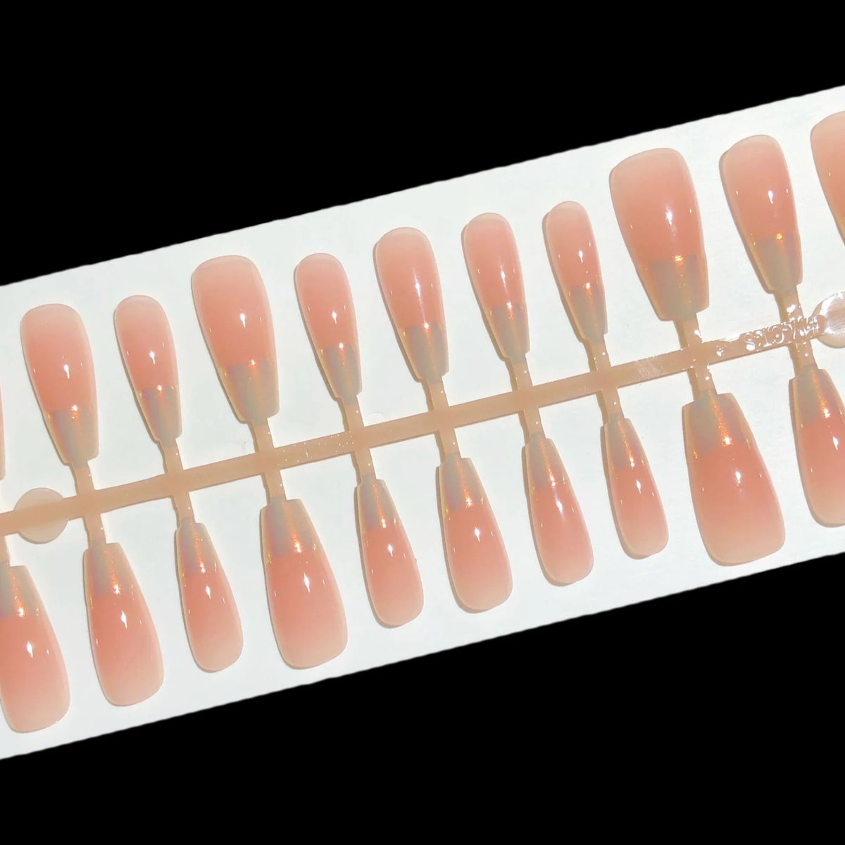 Press-On Nails Coffin Shape Self-Adhesive & Long-Lasting