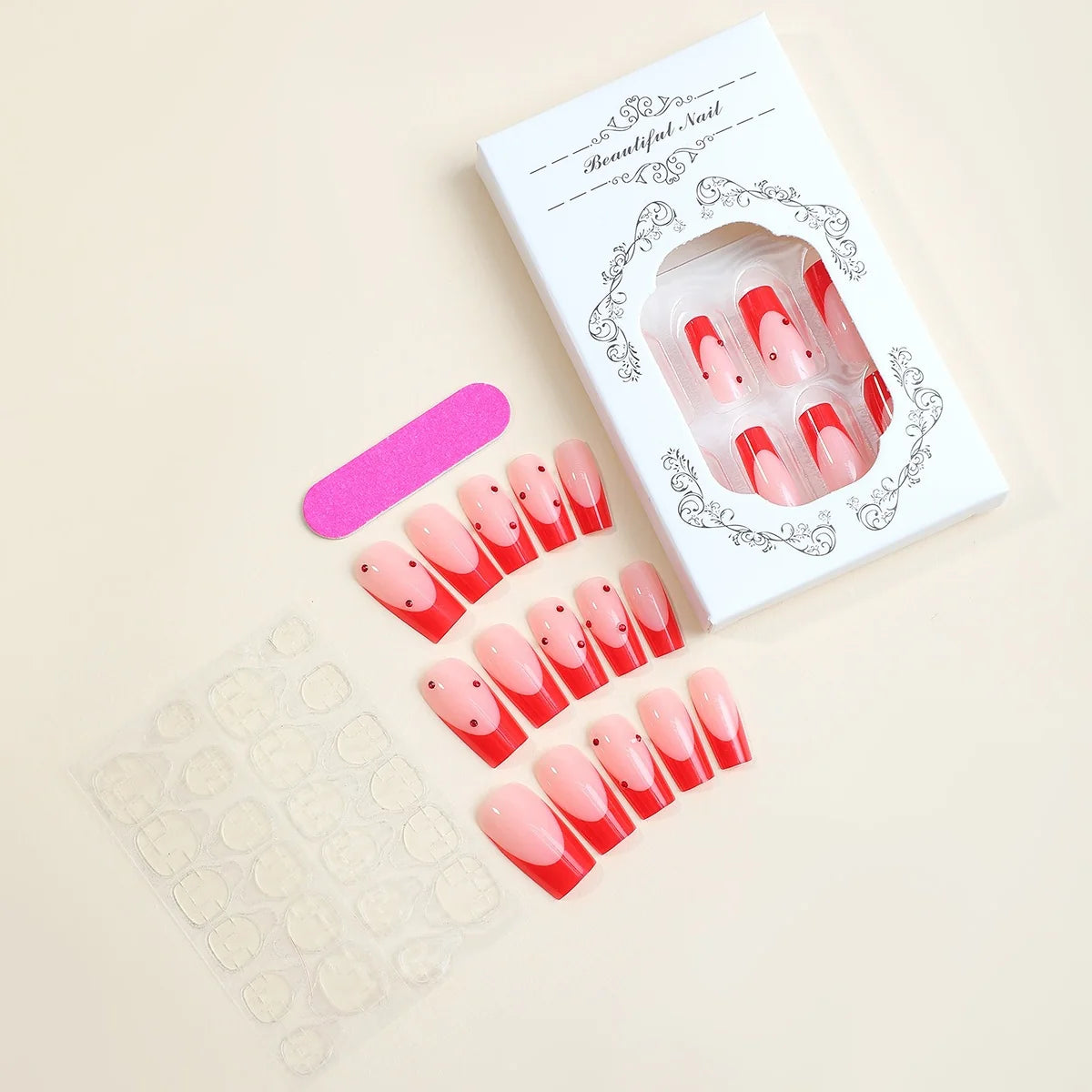 Press-On Nails Durable & Comfortable Quick Application