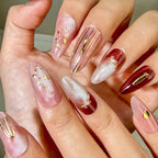 Press-On Nails Elegant Designs Long-Lasting Set of 24