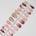 Press-On Nails Elegant Designs Long-Lasting Set of 24