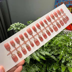 Press-On Nails Elegant Designs Self-Adhesive & Reusable