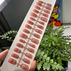 Press-On Nails Elegant Designs Self-Adhesive & Reusable