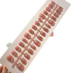 Press-On Nails Elegant Designs Self-Adhesive & Reusable