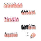 Press-On Nails Elegant Floral Design Easy Application & Comfortable Fit