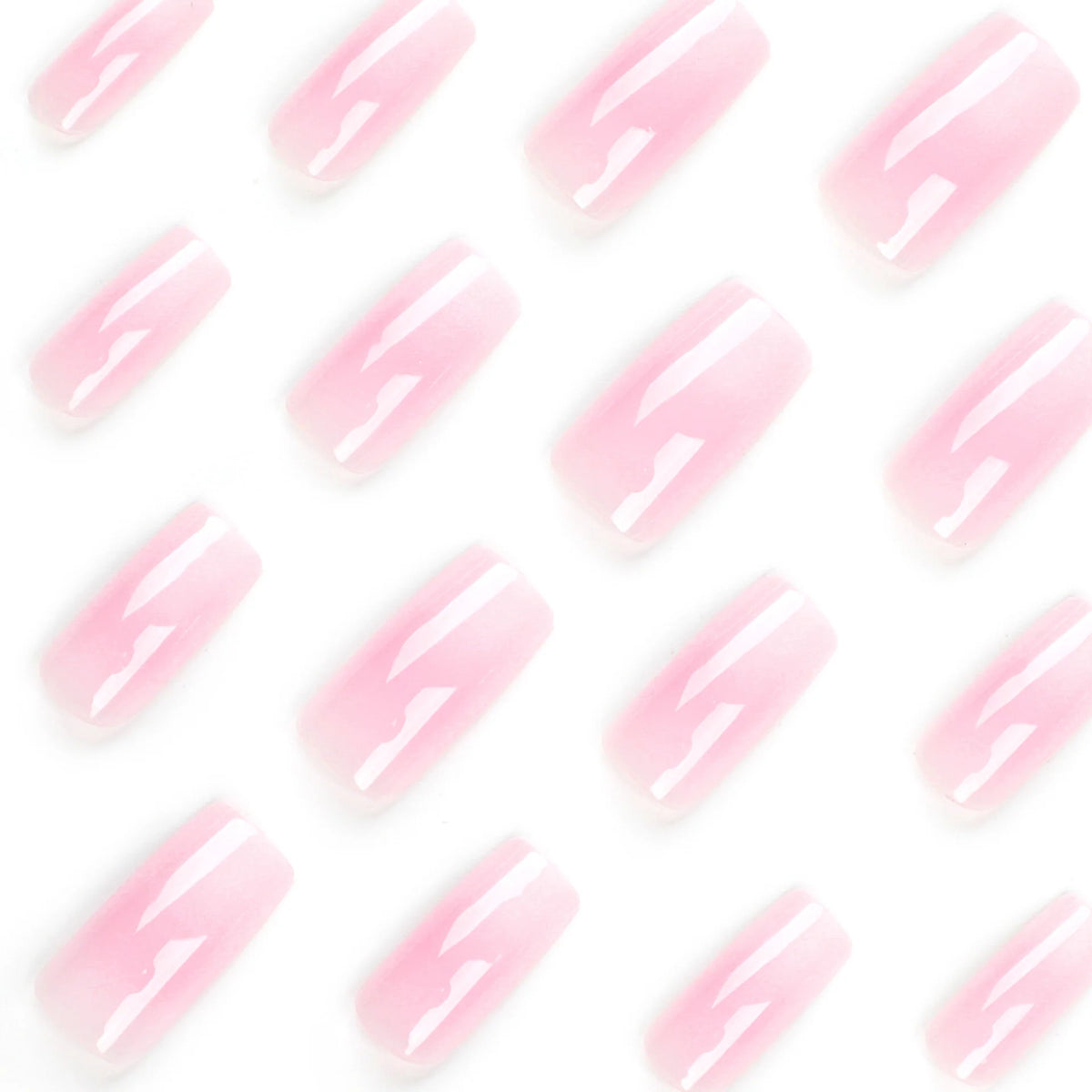 Press-On Nails Elegant Ombre Easy Apply & Reusable