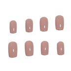 Press-On Nails Extra-Long Natural Look Glue-Free Set of 24