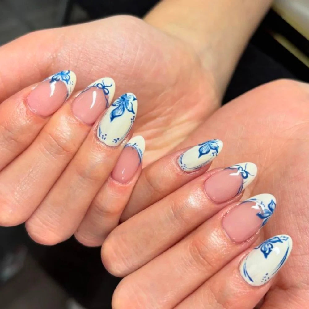 Press-On Nails Festive Designs Buffing Strips & Gel Polish