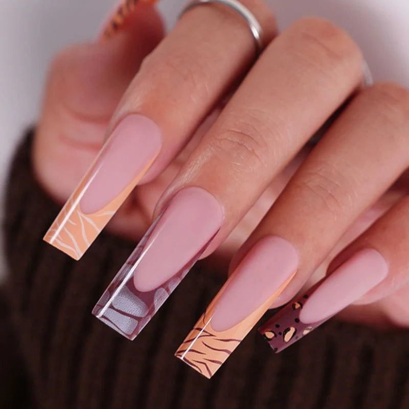 Press-On Nails Festive Designs Buffing Strips & Gel Polish
